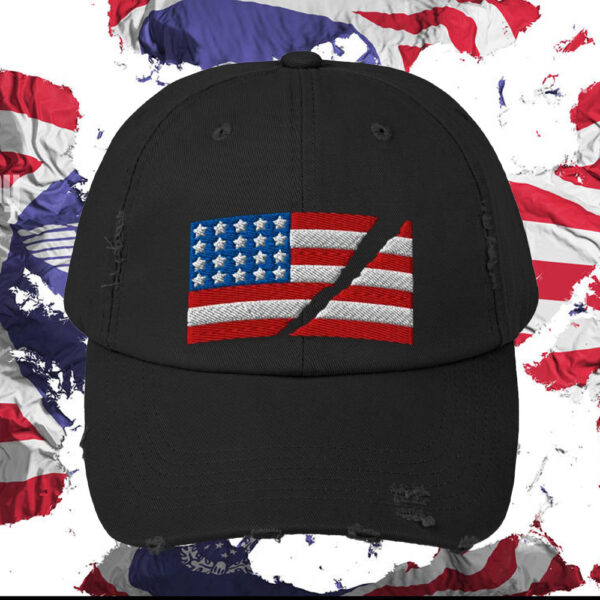 Anti Trump Hat American Flag Embroidered Hat ,Not My President Donald Trump ,Democrat Dad Hat