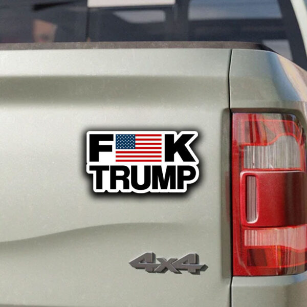 F**K TRUMP Sticker ,Car Magnet