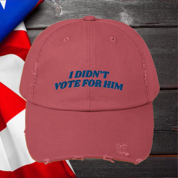 I Didn't Vote For Him ,Fuck Trump Hat