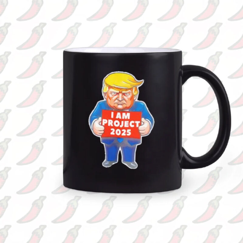 I am project 2025 anti Trump Mug