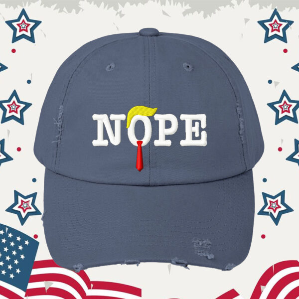 Nope, Anti-Trump Hat Cap