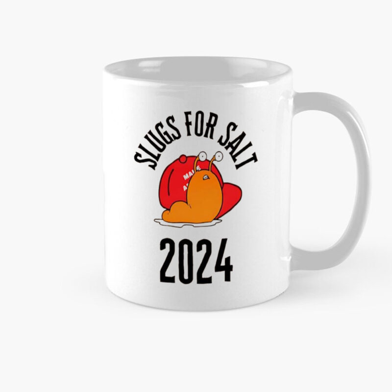 Slugs for salt anti Trump Mug