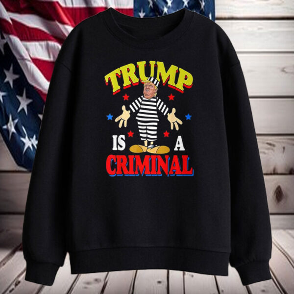 Trump Is A Criminal Anti Trump Impeach The President T-Shirt