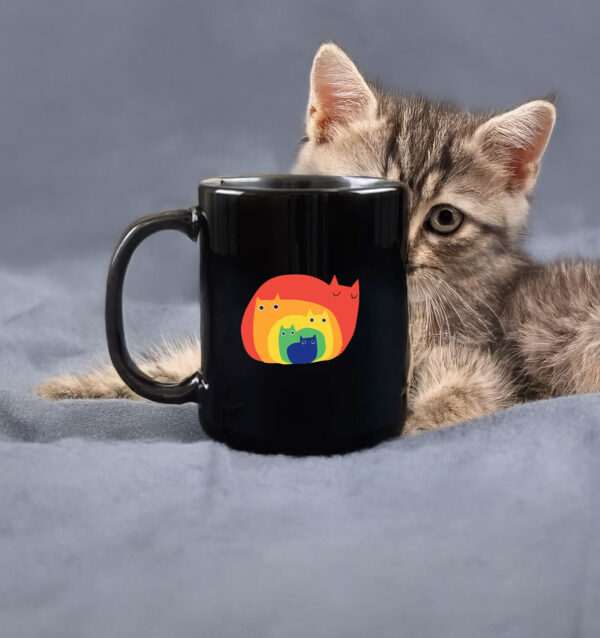 Rainbow Cats Mug