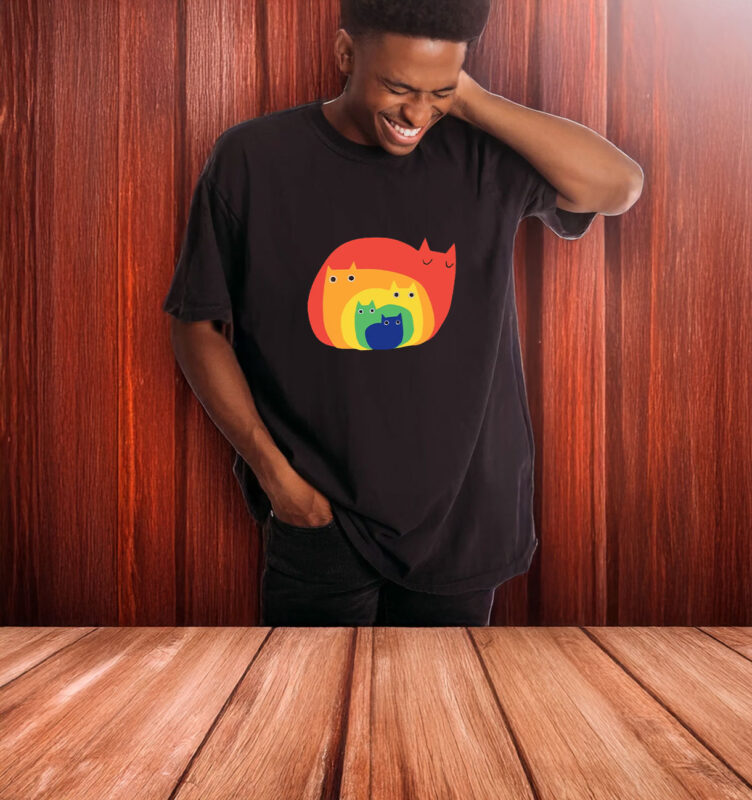 Rainbow Cats T-Shirt