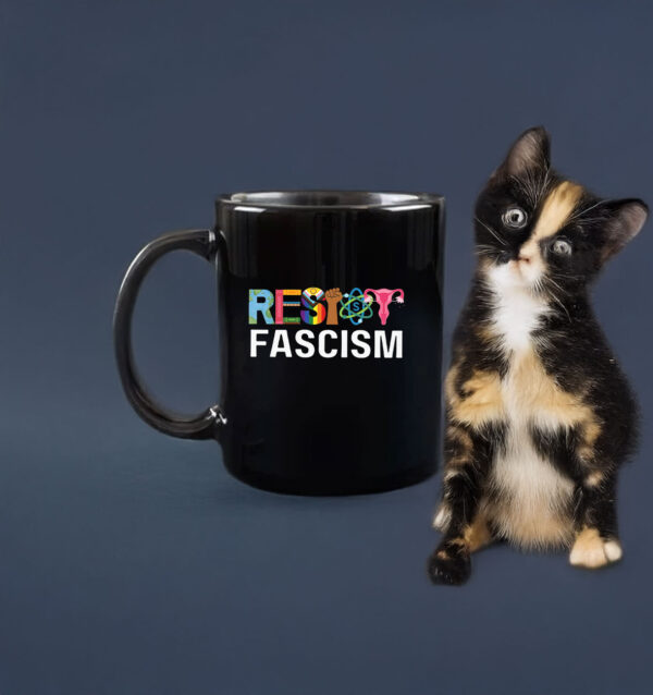 Resist Fascism Anti Trump Mug