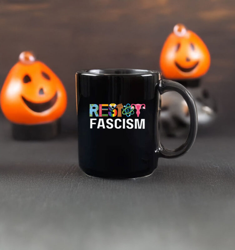 Resist Fascism Anti Trump Mug