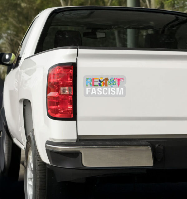 Resist Fascism Anti Trump Sticker