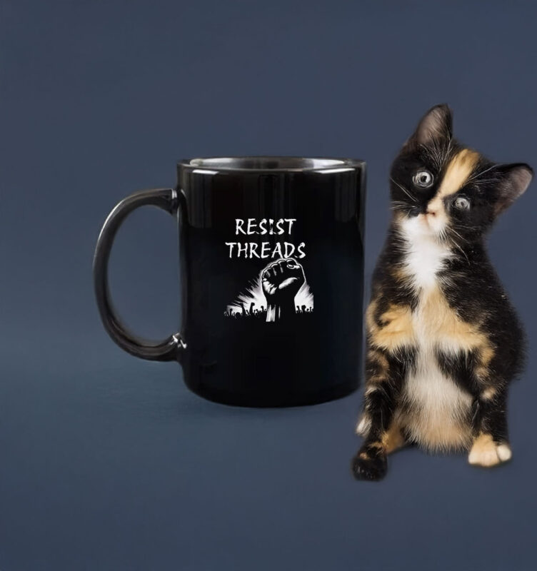 Resist Threads Mug