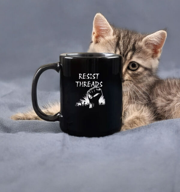 Resist Threads Mug